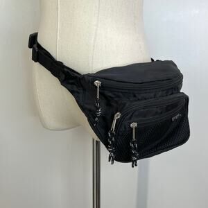 Eastpack Black Nylon Fanny Pack Bag Unisex